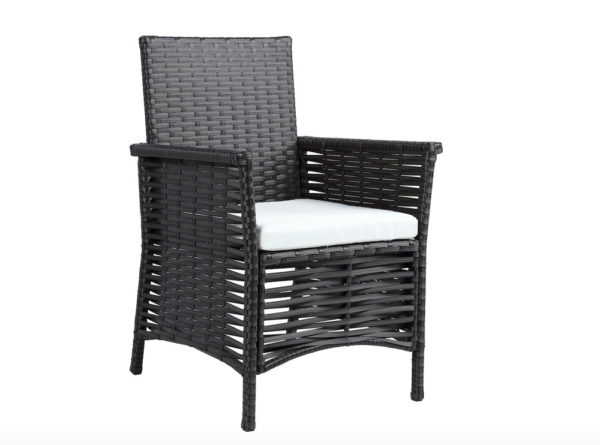 BANER GARDEN OUTDOOR FURNITURE COMPLETE PATIO 4 PIECES CUSHION PE WICKER RATTAN GARDEN DINING SET (N28) - Image 6