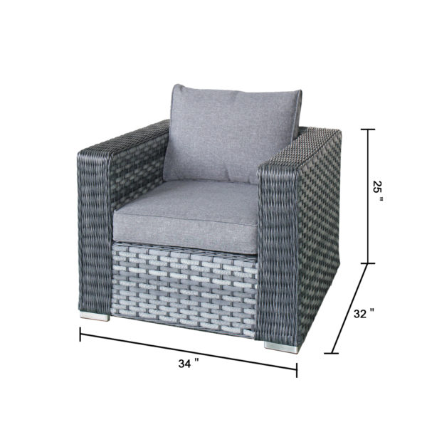 Magari Primavera I Sectional Sofa Set, 7 Pieces - Image 4