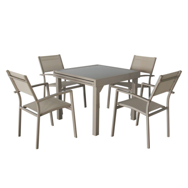 Magari Corte Ingrandire I Outdoor Dining Set, 5 Pieces - Image 2