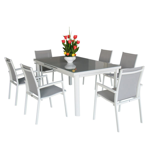 Magari Corte Ingrandire V Outdoor Dining Set, 7 Pieces - Image 3