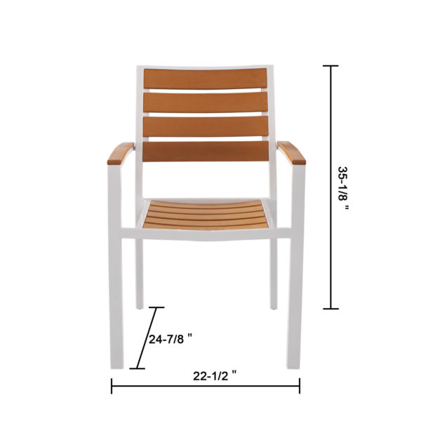 Magari Corte II Outdoor Dining Set, 5 Pieces - Image 8