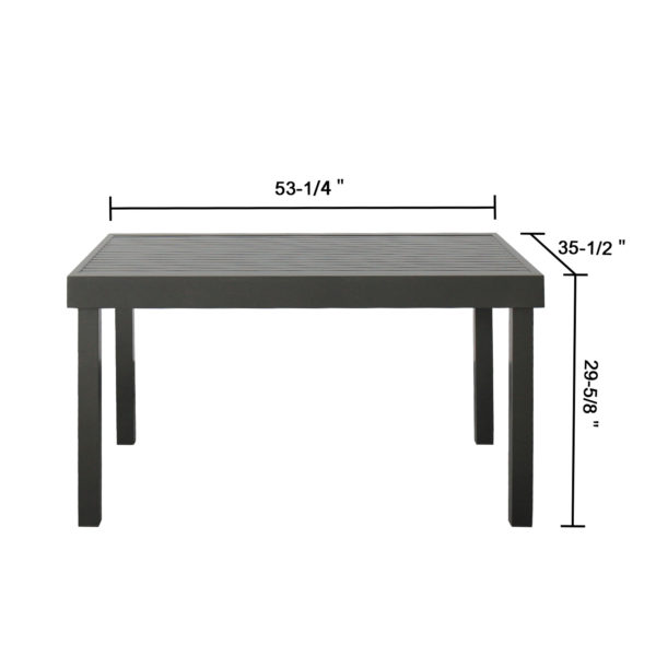 Magari Corte Ingrandire III Outdoor Dining Set, 7 Pieces - Image 4