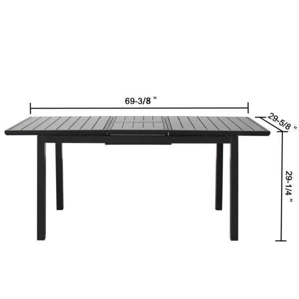 Magari Corte Ingrandire II Outdoor Dining Set, 7 Pieces - Image 5