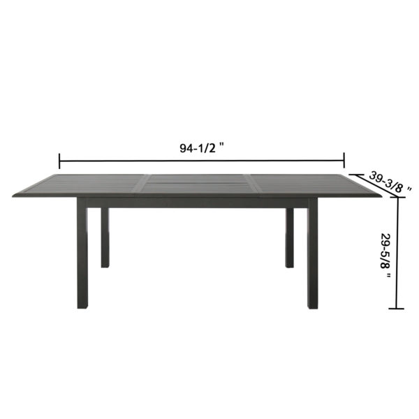 Magari Corte Ingrandire IV Outdoor Dining Set, 7 Pieces - Image 6