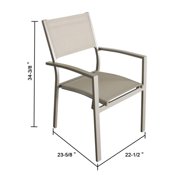 Magari Corte Ingrandire I Outdoor Dining Set, 5 Pieces - Image 7