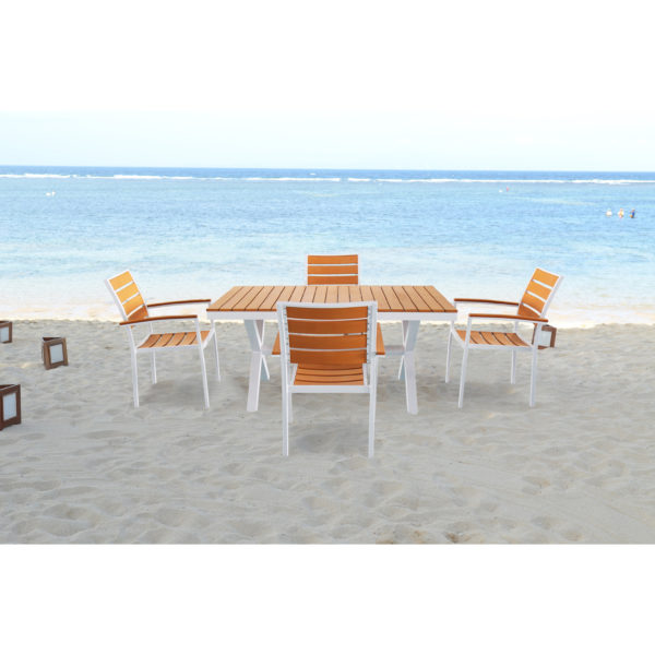 Magari Corte II Outdoor Dining Set, 5 Pieces - Image 2