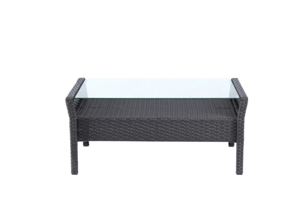 Magari Spiaggia Rattan Wicker Patio Set, 4 Pieces - Image 5