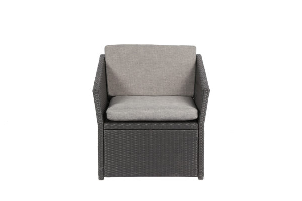 Magari Mare Rattan Wicker Patio Set, 4 Pieces - Image 4