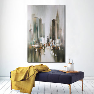 "Fog City" Oil Painting