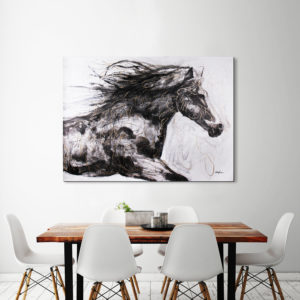 "Horse II" Oil Painting