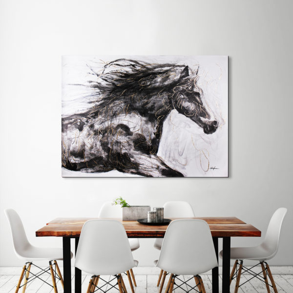 "Horse II" Oil Painting