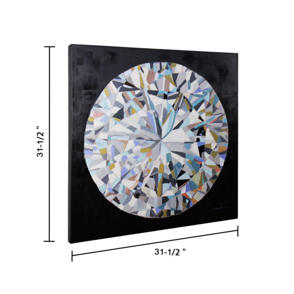 "Diamond" Oil Painting - Image 4