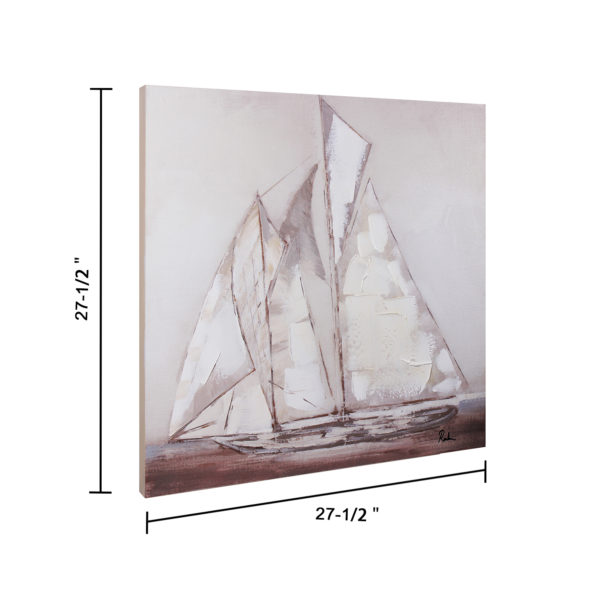 "Sail I" Oil Painting - Image 3