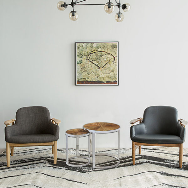Magari Eclisse II Nesting End Tables