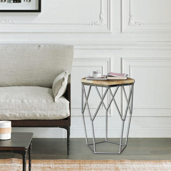 Magari Pentagono Lato Side Table