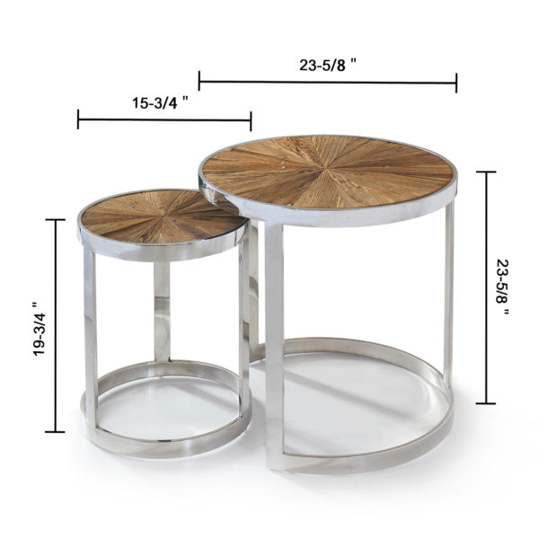 Magari Eclisse II Nesting End Tables - Image 4