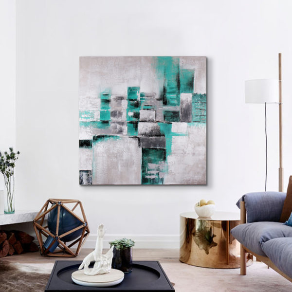 "Spring Wood" Acrylic Painting