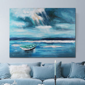 "Travel of Life" Acrylic Painting