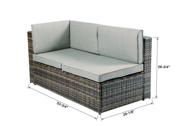 Baner Garden "Nat" PE Wicker Patio Set - Image 14
