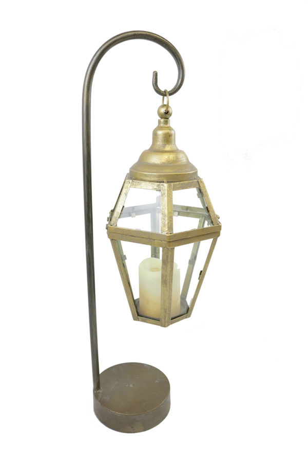 Magari Furniture "Lieve" Candle Lantern with Stand - Image 4