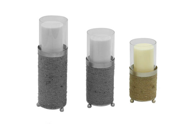 Magari "Lieve" Hurricane Candleholders with Rope - Image 7