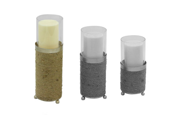 Magari "Lieve" Hurricane Candleholders with Rope - Image 9