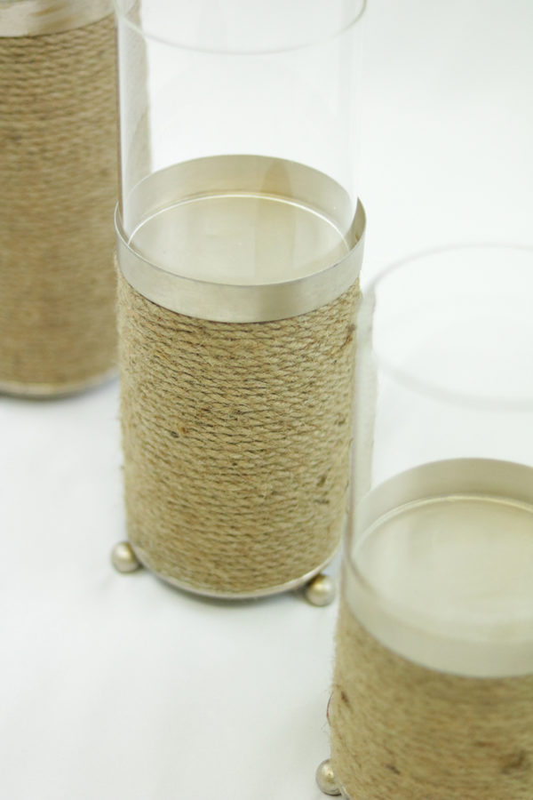 Magari "Lieve" Hurricane Candleholders with Rope - Image 5
