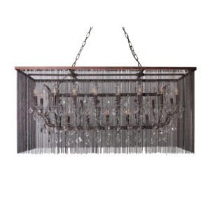 Cascata III 21-Light Candle-Style Chandelier